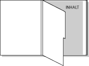 Registermappe mit 2-fach Register