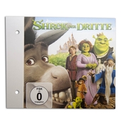 CD oder DVD-Hülle mit Abheftung

