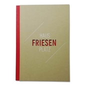 Notizbuch mit Klebebindung aus Braunpappe