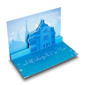 3D Pop-up Karte Lang DIN