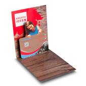 3D Pop-up Visitenkarte im Kleinformat 