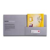 Taschen Mappe quadratisch INTERIEURDESIGN