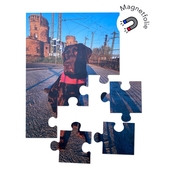 Puzzle aus Magnetfolie