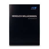 Mappe Herzlich Willkommen
