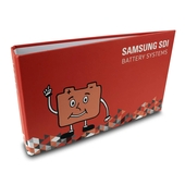 Ringmappe A5 quer Samsung SDI