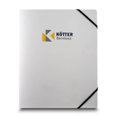 Mappe mit Eckspanner breiter Gummi