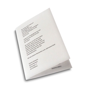 Transparentpapier Einleger 