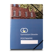 Zeugnismappe Postmappe