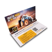 3D Pop-up Karte Kfz-Ersatzteile