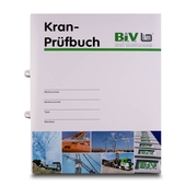 Schnellhefter Mappe Kran-Prüfbuch