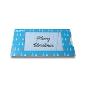 Lamellenkarte Weihnachtskarte-Merry Christmas