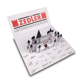 Neujahrskarte Zedler