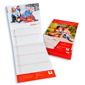 Familienkalender Streifenkalender
