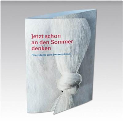 Altarfalz-Mappe mit konturgestanztem Steckverschluss 