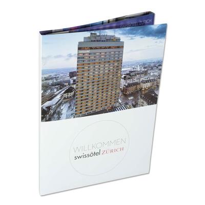 6 Seiten Taschen Mappe Swissotel
