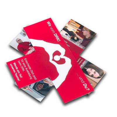 Drehscheibe Azubi als Kreuzflyer geöst