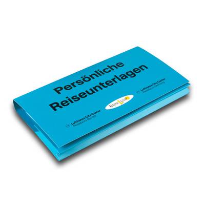 Reiseunterlagen Mappe