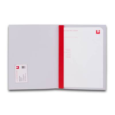 Sparkassen Mappe mit Magnetklemme