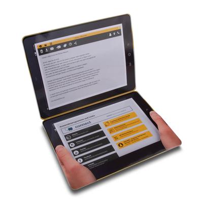Unternehmensbroschüre im I-Pad Design