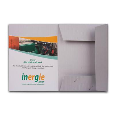 3 Laschen Mappe Biogas & Gülle