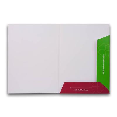 Seniorenzentren-Stecklaschen-Mappen