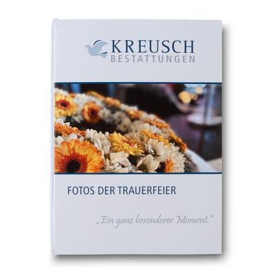 Fotomappe für Trauerfeier