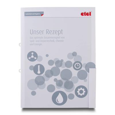 Magnetmappe mit Taschen