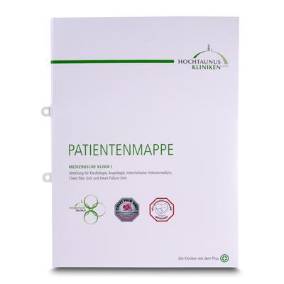 Patientenmappe für Kliniken