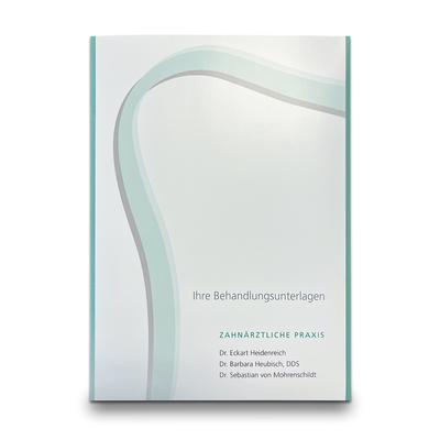Behandlungsunterlagen Mappe Zahnarzt