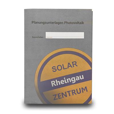 Planungsunterlagen Photovoltaik Mappe