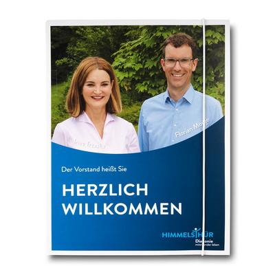 Willkommensmappe neue Mitarbeiterin