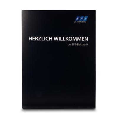 Mappe Herzlich Willkommen