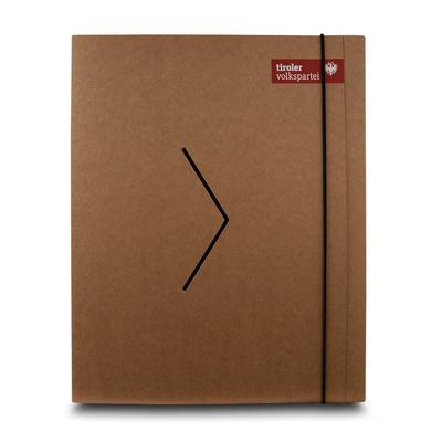 Umweltmappe Natureline Braunpappe