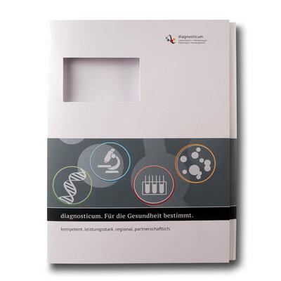Diagnosticum Mappe mit Klettverschluss