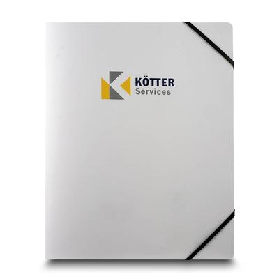 Mappe mit Eckspanner breiter Gummi