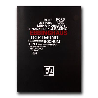 Autohaus-Mappe mit Fahrzeugtasche