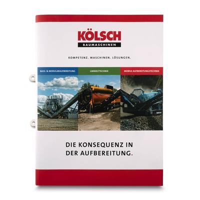 Mappe Baumaschinen