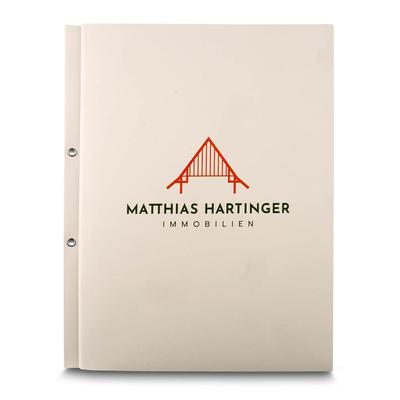 Immobilien Mappe mit Abheftung
