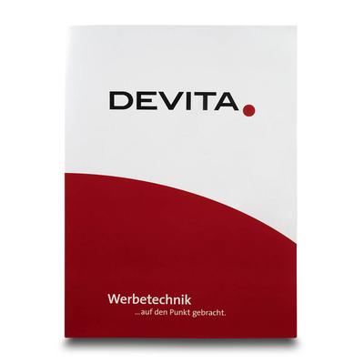Doppeltaschen Mappe Werbetechnik