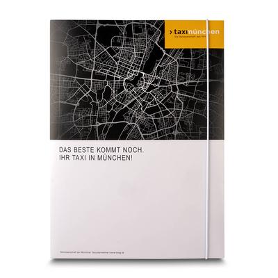 Mappe Taxiunternehmen mit Gummizug