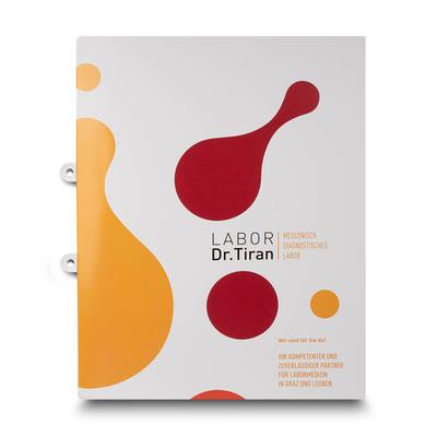 Mappe medizinisches diagnostisches Labor