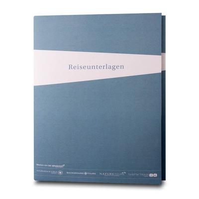 Reiseunterlagen-Mappe Berner Reiseveranstalter 