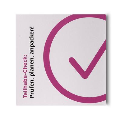 Quadratische Taschenmappe Selbsthilfe