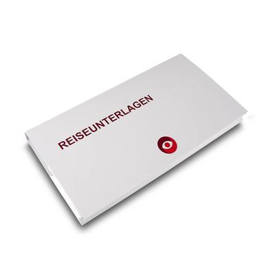 Mappe Reiseunterlagen