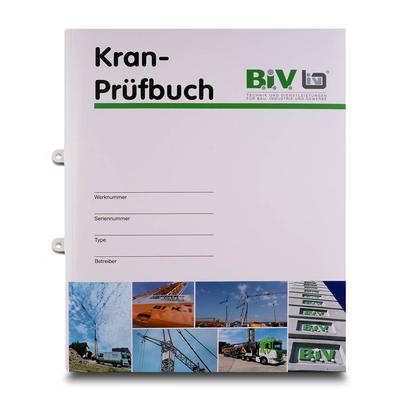 Schnellhefter Mappe Kran-Prüfbuch
