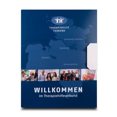 Fächermappe 6-fach Register Therapiehilfeverbund
