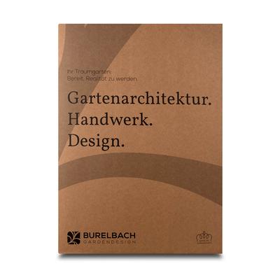 A3 Deckelmappe Gartendesign