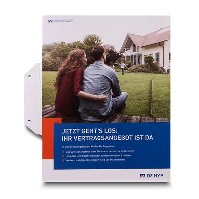 Fächermappe 3-fach Register Vertragsmappe DZ