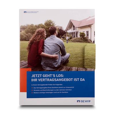 Fächermappe 3-fach Register Verträge