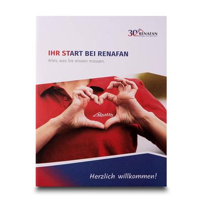 Mitarbeiter Mappe Herzlich Willkommen